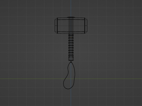 Mjolnir 3D 模型