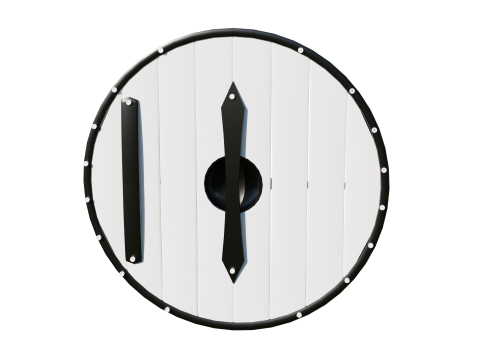 Base Viking Shield 3D 모델