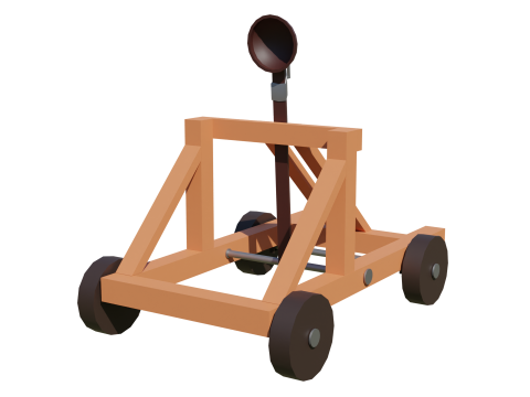 Siege Weapons set 3D Model