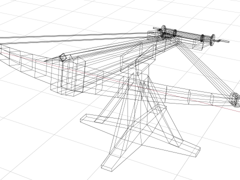 Siege Weapons set 3D Model