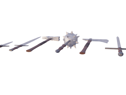 Medieval assets pack 3D 模型