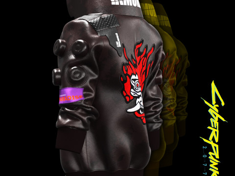 Cyberpunk 2077 Jacket 3D Модель