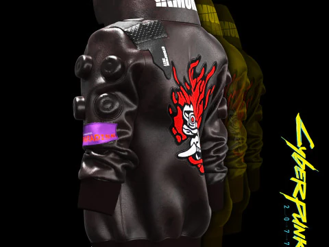 Cyberpunk 2077 Jacket 3D Model