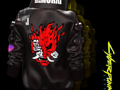 Cyberpunk 2077 Jacket 3D Model