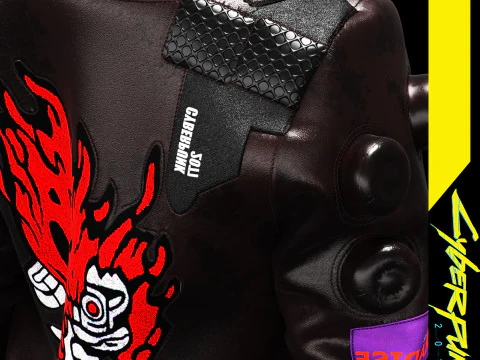 Cyberpunk 2077 Jacket 3D Model