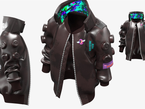 Cyberpunk 2077 Jacket 3D Модель