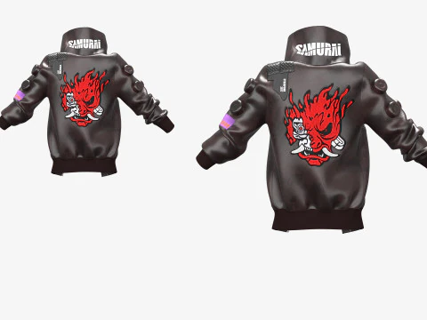 Cyberpunk 2077 Jacket 3D Model