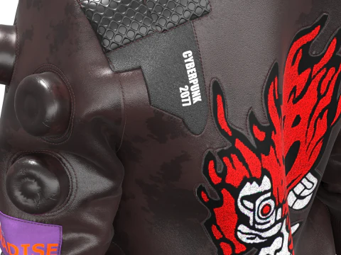 Cyberpunk 2077 Jacket 3D Model