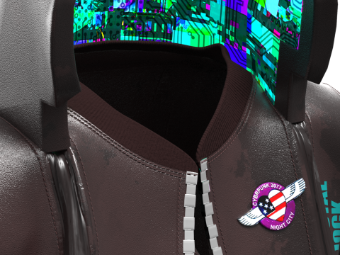 Cyberpunk 2077 Jacket 3D Модель