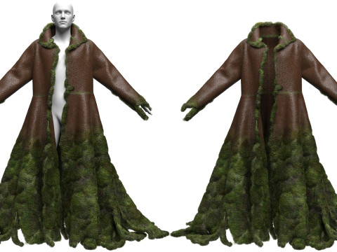 Mossy Coat Modello 3D