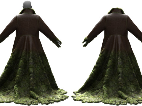 Mossy Coat Modello 3D
