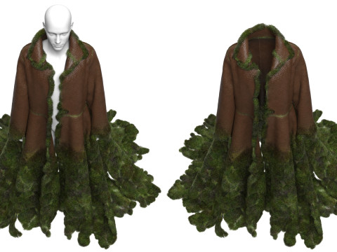 Mossy Coat Modello 3D