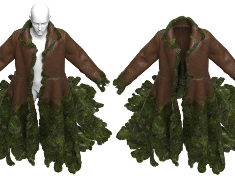 Mossy Coat Modello 3D