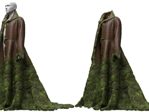 Mossy Coat Modello 3D