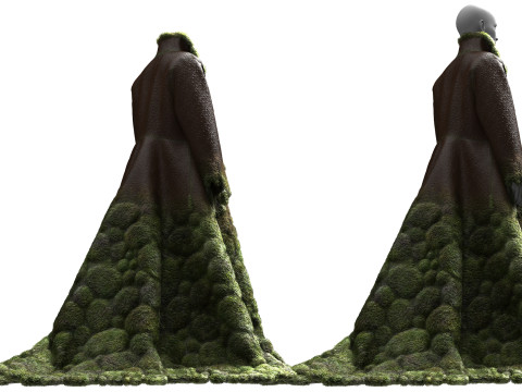Mossy Coat Modello 3D