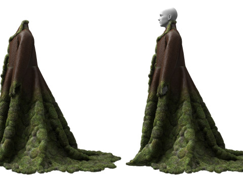 Mossy Coat Modello 3D