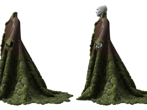 Mossy Coat Modello 3D