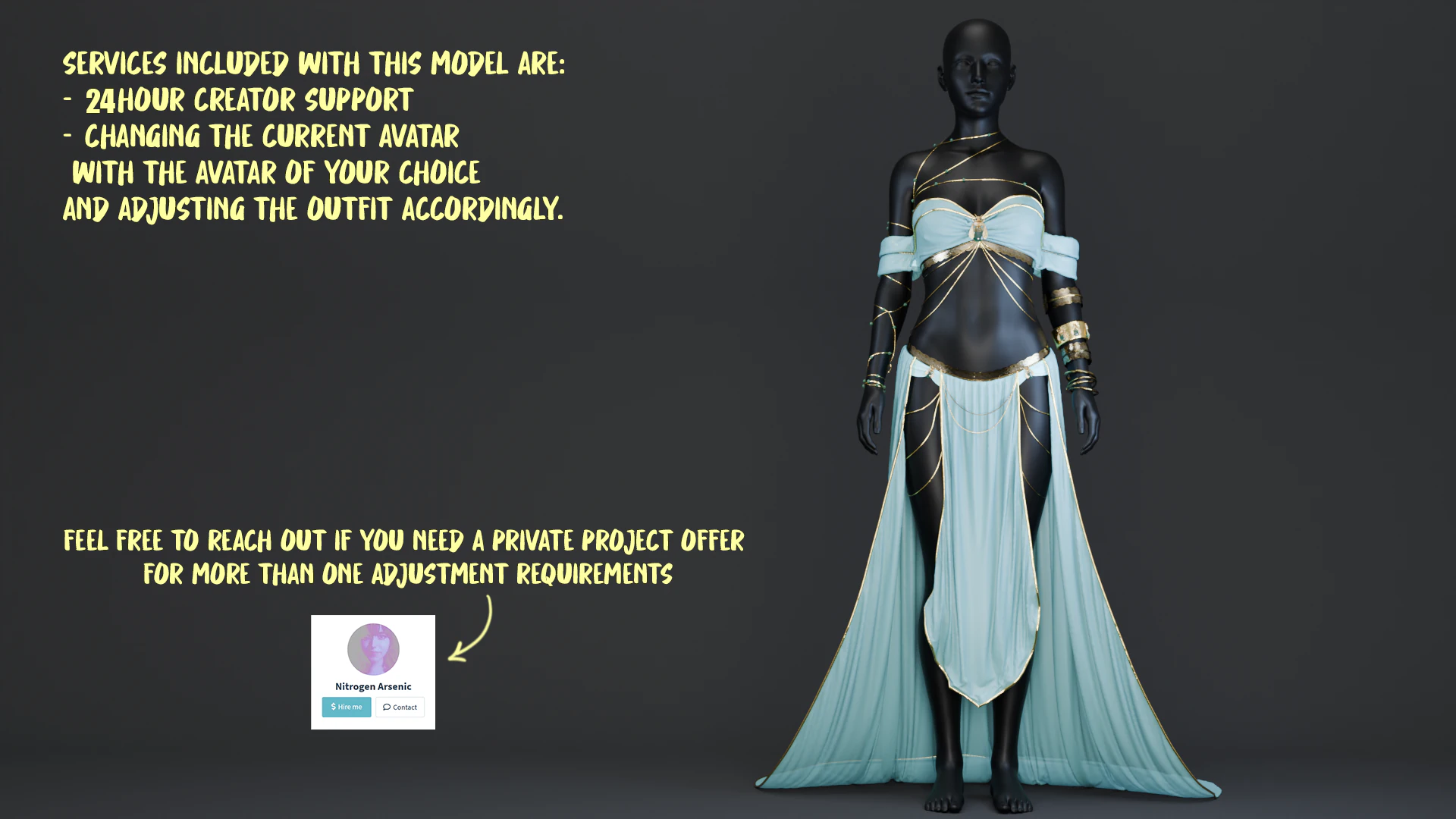 Belly Dancer Costume With Jade and Gold Bug Ornaments 3D Model .c4d .max .obj .3ds .fbx .stl .blend 