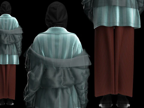 Multilayered Street Vibe Combine 3D Model