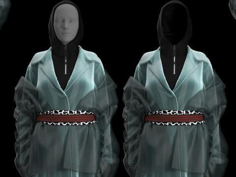 Multilayered Street Vibe Combine 3D Модель