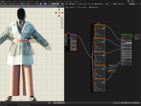 Multilayered Street Vibe Combine 3D Model