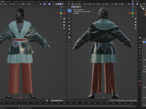 Multilayered Street Vibe Combine 3D Модель