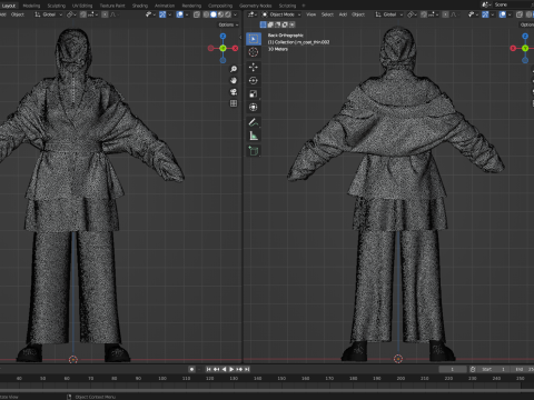 Multilayered Street Vibe Combine 3D Модель