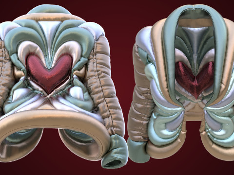 Schiaparelli Puffer Jacket 3D-Modell