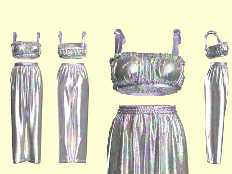 Silky Outfit 3D Model