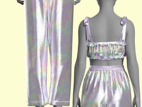 Silky Outfit 3D Model