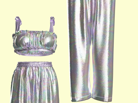 Silky Outfit 3D Model