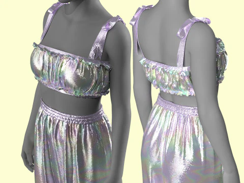 Silky Outfit 3D Model