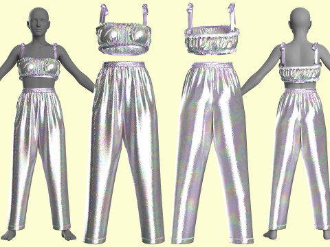 Silky Outfit 3D Model
