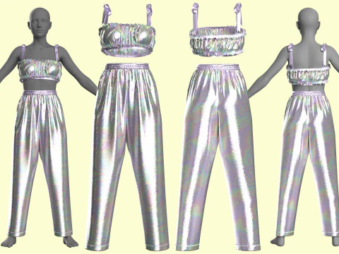 Silky Outfit 3D Model