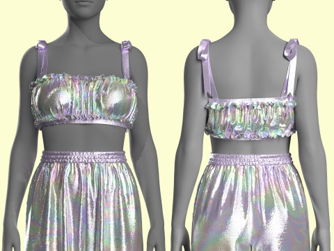 Silky Outfit 3D Model