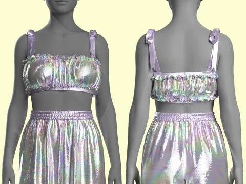 Silky Outfit 3D Model