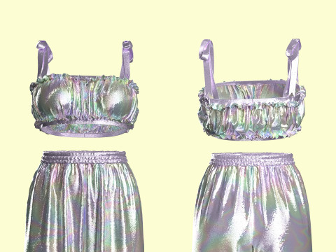 Silky Outfit 3D Model