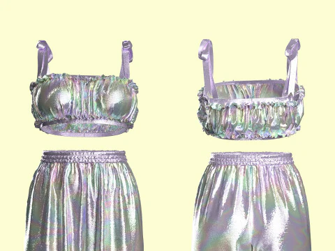 Silky Outfit 3D Model