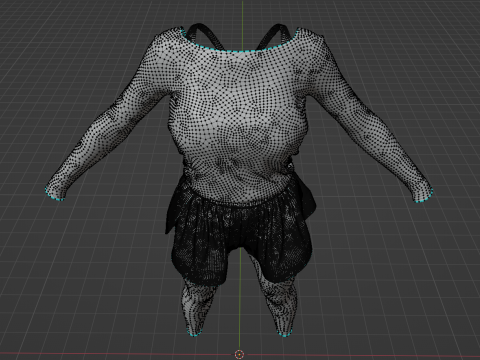 Yoga Outfit 3Dモデル