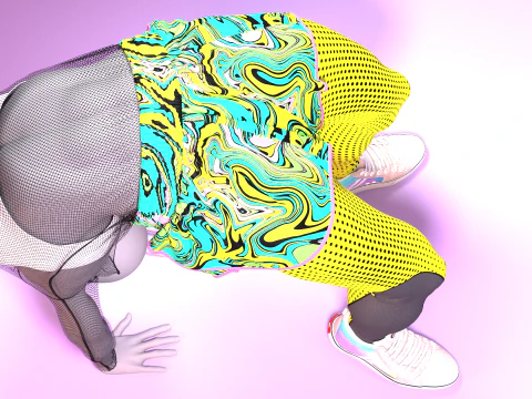 Yoga Outfit 3D Model