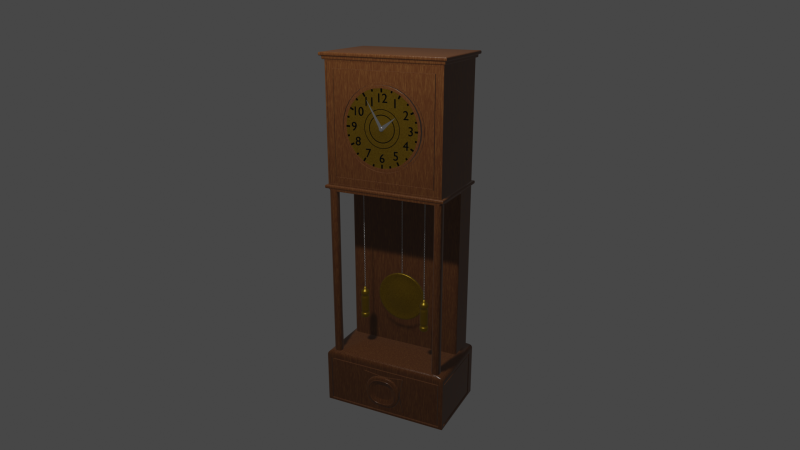 Big Clock Modèle 3D .c4d .max .obj .3ds .fbx .stl .blend 
