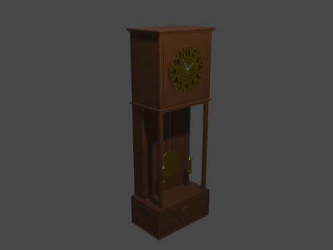Big Clock 3D Model