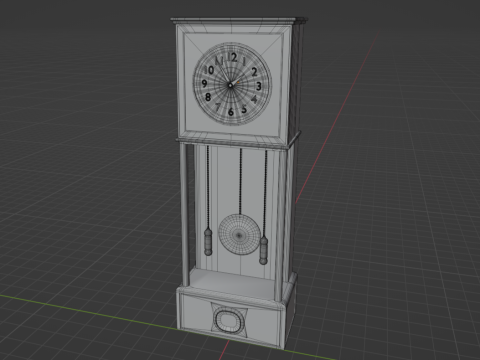 Big Clock Modèle 3D