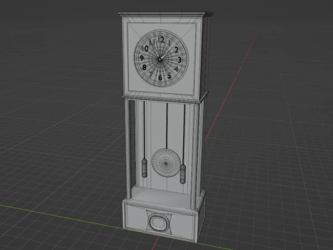 Big Clock 3D Model