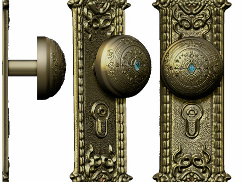 Door knob Modelo 3D