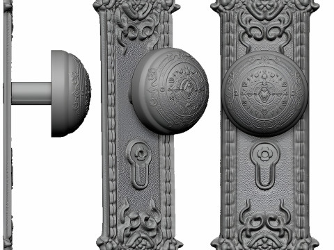 Door knob Modelo 3D