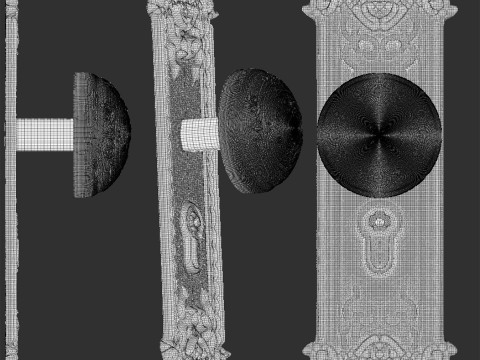 Door knob Modelo 3D