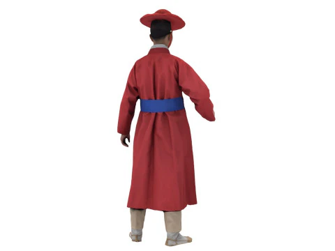 Korean Royal Procession dress hanbok Costume collection 17 3D Model