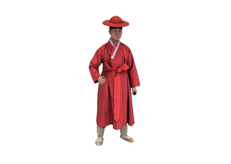 Korean Royal Procession dress hanbok Costume collection 18 3D-Modell .c4d .max .obj .3ds .fbx .stl .blend 