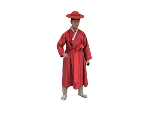 Korean Royal Procession dress hanbok Costume collection 18 3D 模型